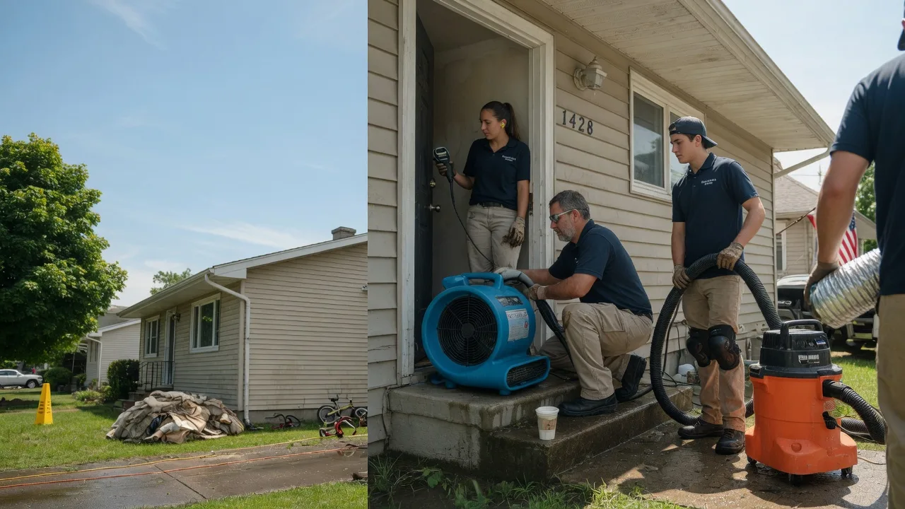 Water Damage Restoration in Pana, IL near me